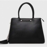 τσάντα twinset χρώμα: μαύρο κύριο υλικό: 100% poliuretan
φόδρα: 100% πολυεστέρας