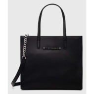 τσάντα twinset χρώμα: μαύρο κύριο υλικό: 100% poliuretan
φόδρα: 100% πολυεστέρας
