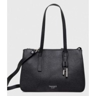 δερμάτινη τσάντα twinset χρώμα: μαύρο κύριο υλικό: 100% φυσικό δέρμα
φόδρα: 100% πολυεστέρας