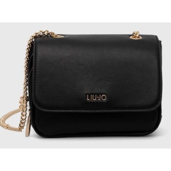 τσάντα liu jo χρώμα μαύρο κύριο υλικό 100%