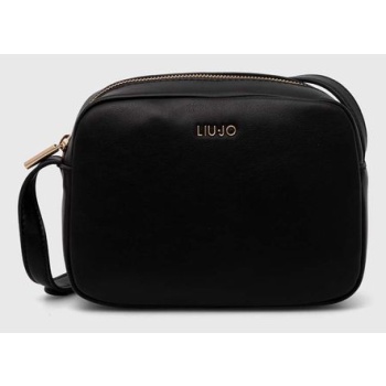 τσάντα liu jo χρώμα μαύρο κύριο υλικό 100%