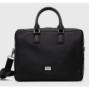 τσάντα karl lagerfeld χρώμα μαύρο κύριο υλικό 100%