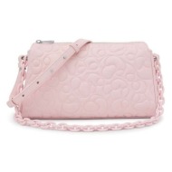 δερμάτινη τσάντα tous χρώμα: ροζ φυσικό δέρμα
