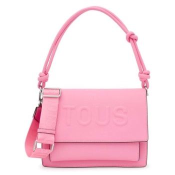 τσάντα tous χρώμα ροζ συνθετικό ύφασμα