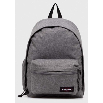 σακίδιο πλάτης eastpak χρώμα γκρι 60% πολυαμίδη, 40%