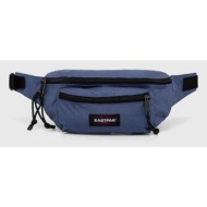 τσάντα φάκελος eastpak χρώμα: μοβ 100% πολυαμίδη