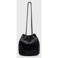 τσάντα answear lab χρώμα: μαύρο 100% συνθετικό ύφασμα
