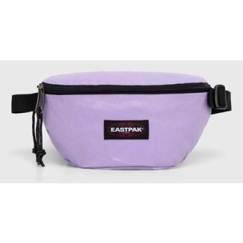 τσάντα φάκελος eastpak χρώμα μοβ 100% πολυεστέρας