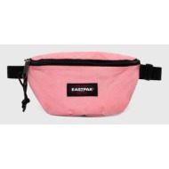 τσάντα φάκελος eastpak χρώμα: ροζ 100% πολυαμίδη