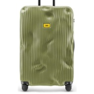 βαλίτσα crash baggage stripe χρώμα: κίτρινο, cb153 πολυκαρβονικά, abs