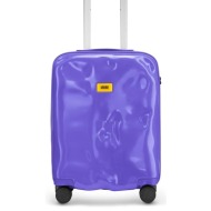 βαλίτσα crash baggage tone on tone χρώμα: μοβ πολυκαρβονικά, abs