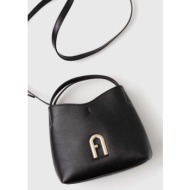 δερμάτινη τσάντα furla χρώμα: μαύρο κύριο υλικό: 100% φυσικό δέρμα
φόδρα: 50% πολυαμίδη, 50% poliure