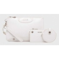 τσάντα liu jo χρώμα: άσπρο κύριο υλικό: 100% πολυεστέρας
φόδρα: 100% πολυεστέρας
κάλυμμα: 100% poliu