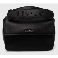 τσάντα liu jo χρώμα: μαύρο κύριο υλικό: 100% πολυεστέρας με επίστρωση πολυουρεθάνης
φόδρα: 100% πολυ