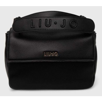 τσάντα liu jo χρώμα μαύρο κύριο υλικό 100% πολυεστέρας με