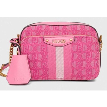 τσάντα liu jo χρώμα ροζ φόδρα 100% πολυεστέραςυλικό 1