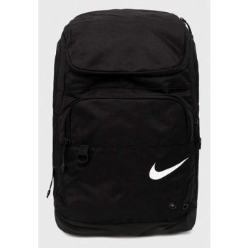 σακίδιο πλάτης nike χρώμα μαύρο 100% πολυεστέρας