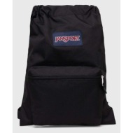 τσάντα jansport χρώμα: μαύρο 100% πολυεστέρας