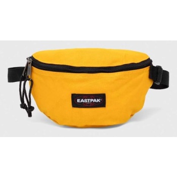 τσάντα φάκελος eastpak χρώμα κίτρινο 100% πολυαμίδη