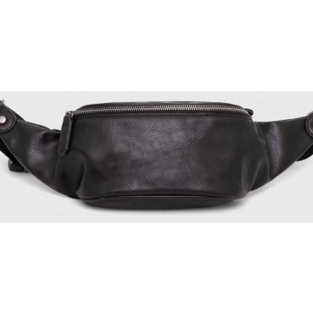 δερμάτινη τσάντα φάκελος answear lab χρώμα μαύρο 100%
