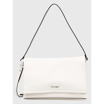 τσάντα twinset χρώμα άσπρο υλικό 1 100% poliuretanυλικό