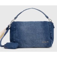 τσάντα desigual χρώμα: ναυτικό μπλε κύριο υλικό: 100% βαμβάκι
φόδρα: 100% πολυεστέρας
