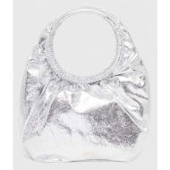 τσάντα silvian heach χρώμα: ασημί κύριο υλικό: 100% poliuretan
φόδρα: 100% πολυεστέρας