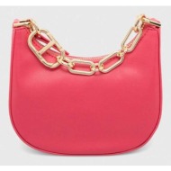 τσάντα twinset χρώμα: ροζ κύριο υλικό: 100% poliuretan
φόδρα: 100% πολυεστέρας