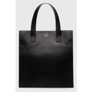 τσάντα guess χρώμα: μαύρο κύριο υλικό: 100% poliuretan
φόδρα: 80% πολυεστέρας, 20% βαμβάκι