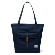 τσάντα herschel χρώμα: ναυτικό μπλε υφαντικό υλικό