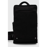 σακκίδιο levi`s χρώμα: μαύρο 100% βαμβάκι