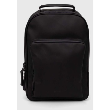 σακίδιο πλάτης rains 13260 backpacks χρώμα μαύρο 100%