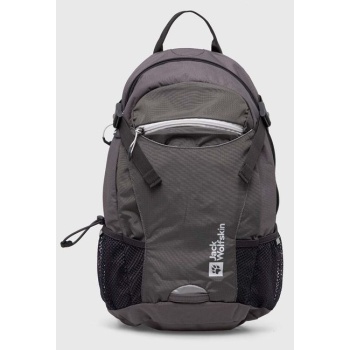 σακίδιο πλάτης jack wolfskin velocity 12 χρώμα γκρι φόδρα