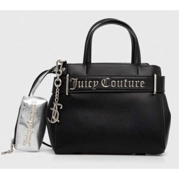 τσάντα juicy couture χρώμα μαύρο 100% poliuretan