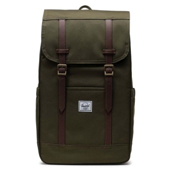 σακίδιο πλάτης herschel retreat backpack χρώμα πράσινο