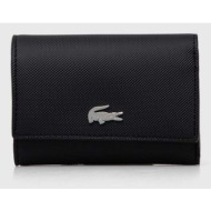 πορτοφόλι lacoste χρώμα: μαύρο κύριο υλικό: 100% pvc
φόδρα: 100% πολυαμίδη