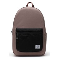 σακίδιο πλάτης herschel settlement backpack taupe 100% πολυεστέρας