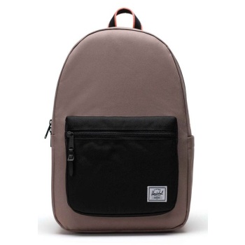 σακίδιο πλάτης herschel settlement backpack taupe 100%