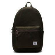 σακίδιο πλάτης herschel settlement backpack χρώμα: πράσινο 100% πολυεστέρας