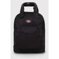 σακίδιο πλάτης dickies lisbon mini backpack χρώμα: μαύρο, dk0a4yoz κύριο υλικό: 65% πολυεστέρας, 35%