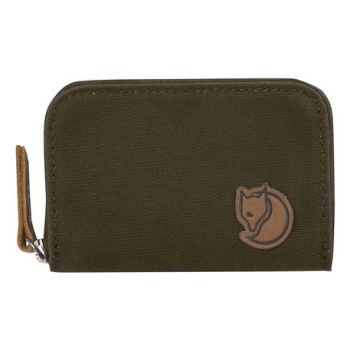 πορτοφόλι fjallraven zip card holder χρώμα πράσινο, f24218