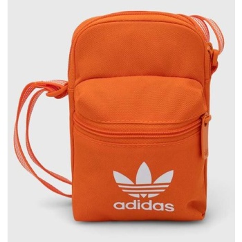 σακκίδιο adidas originals χρώμα πορτοκαλί, ir5438 100%