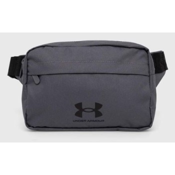 τσάντα φάκελος under armour loudon lite χρώμα γκρι 100%