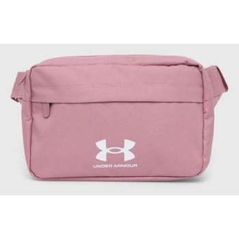 τσάντα φάκελος under armour loudon lite χρώμα ροζ 100%