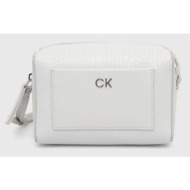 τσάντα calvin klein k60k612140 51% ανακυκλωμένος πολυεστέρας, 49% poliuretan