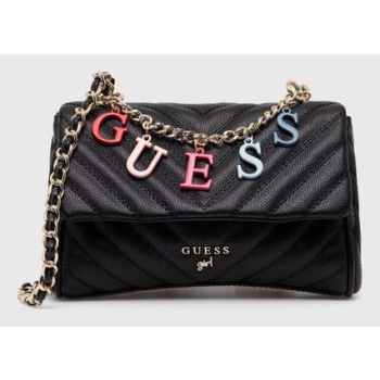 παιδική τσάντα guess χρώμα μαύρο, j4yz45 wfzl0 κύριο