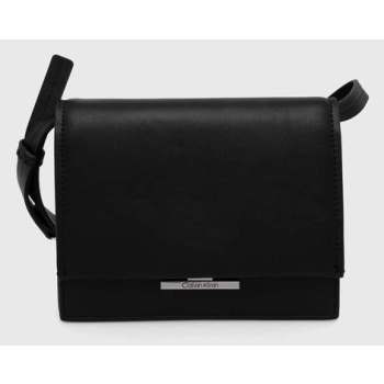 τσάντα calvin klein χρώμα μαύρο, k60k612115 51%