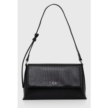 τσάντα calvin klein χρώμα μαύρο, k60k612142 51%