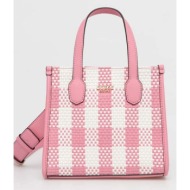 τσάντα guess silvana χρώμα: ροζ, hwgg86 65770 κύριο υλικό: 100% pu - πολυουρεθάνη
φόδρα: 80% πολυεστ