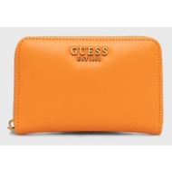 πορτοφόλι guess laurel χρώμα: πορτοκαλί, swva85 00400 κύριο υλικό: 100% pu - πολυουρεθάνη
φόδρα: 100